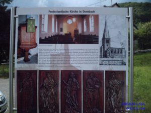 schild prot kirche