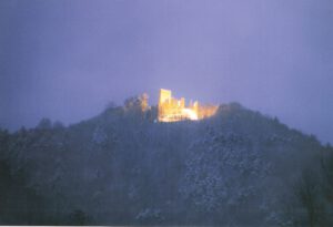 ramburg by night schnee
